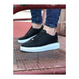 K&A  KA08 Siyah Erkek Casual Ayakkabı
