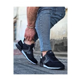 K&A  KA014 Siyah Erkek Spor Ayakkabı