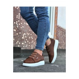 K&A  KA026 Taba Kalın Taban Casual Erkek Ayakkabı