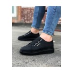 K&A  KA026 Kömür Kalın Taban Casual Erkek Ayakkabı