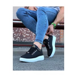K&A  KA047 Siyah Erkek Casual Ayakkabı