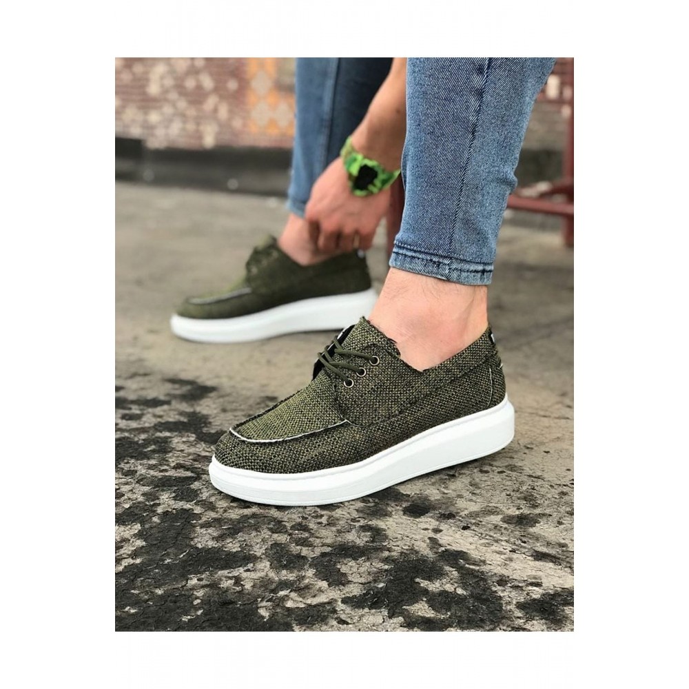 K&A  KA503 Haki Erkek Günlük Ayakkabı