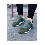 K&A  KA014 Haki Erkek Spor Ayakkabı