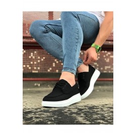 K&A  KA503 Siyah Erkek Günlük Ayakkabı