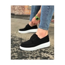 K&A  KA503 Siyah Erkek Günlük Ayakkabı