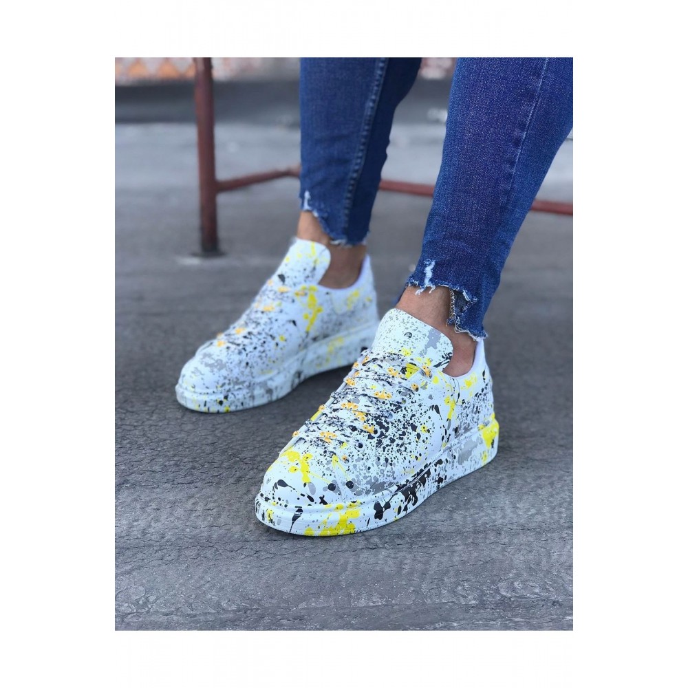 K&A  KA501 Sarı Renkli Erkek Casual Ayakkabı