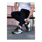 K&A  KA204 Haki Siyah Erkek Spor Ayakkabı