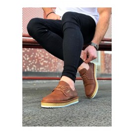 K&A  KA013 Taba Erkek Ayakkabı