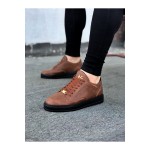 K&A  KA505 Taba Kömür Erkek Günlük Ayakkabı