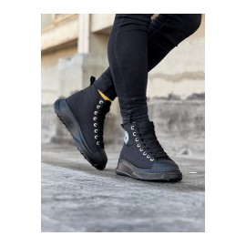 K&A  KA017 Kömür Erkek Yarım Bilek Casual Ayakkabı