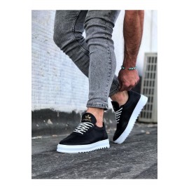 K&A  KA022 Siyah Erkek Casual Ayakkabı