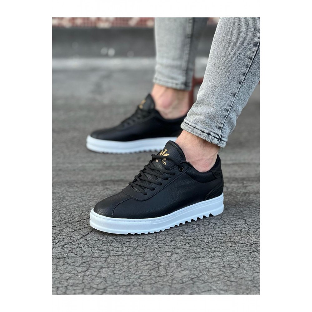 K&A  KA021 Siyah Erkek Casual Ayakkabı