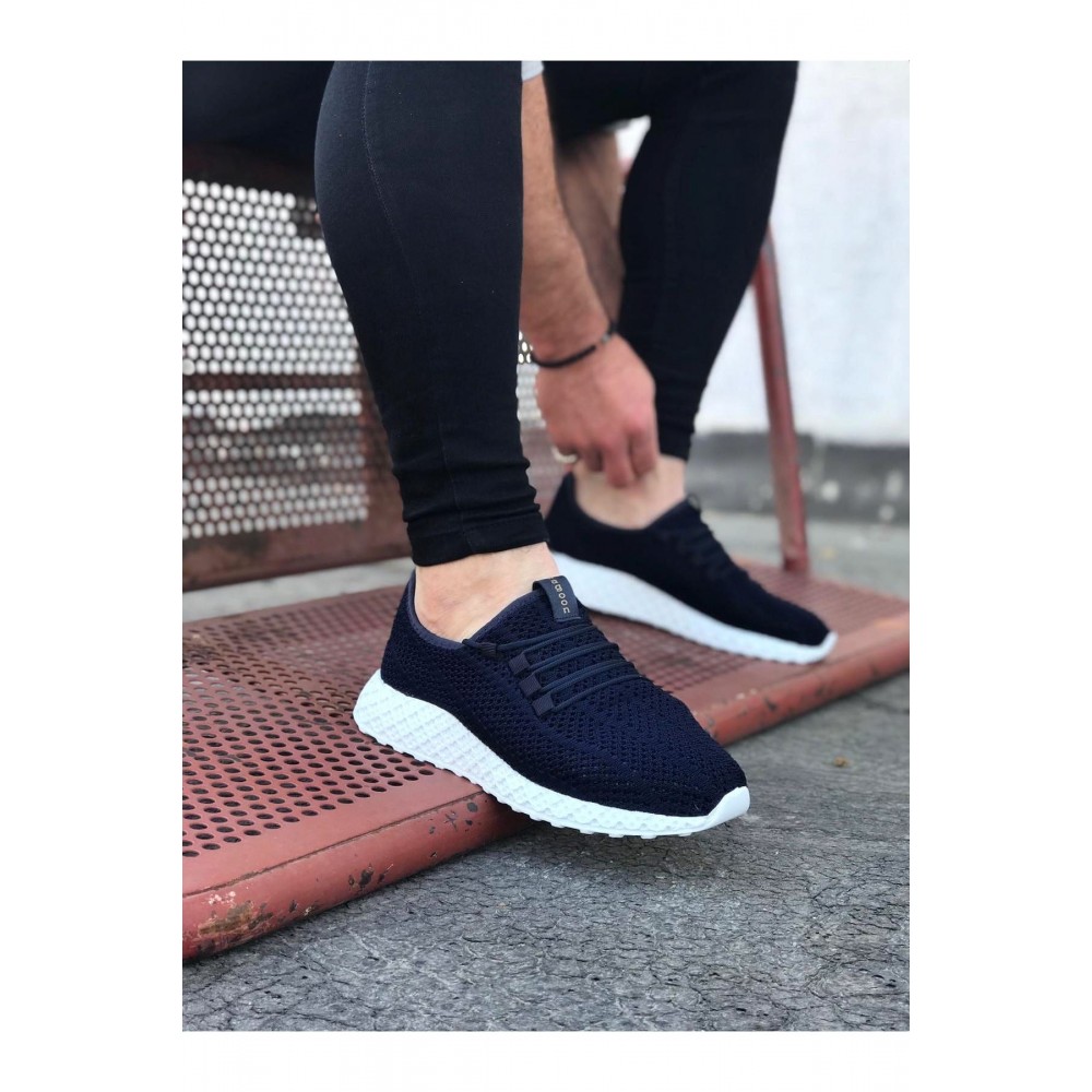 K&A  KA205 Lacivert Erkek Spor Ayakkabı