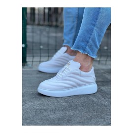 K&A  KA094 Beyaz Cilt Erkek Casual Ayakkabı