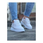 K&A  KA094 Beyaz Cilt Erkek Casual Ayakkabı