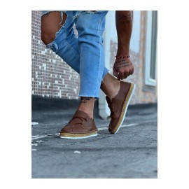 K&A  KA015 Taba Erkek Casual Ayakkabı