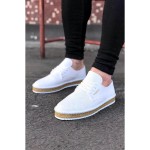 K&A  KA013 Beyaz Erkek Ayakkabı