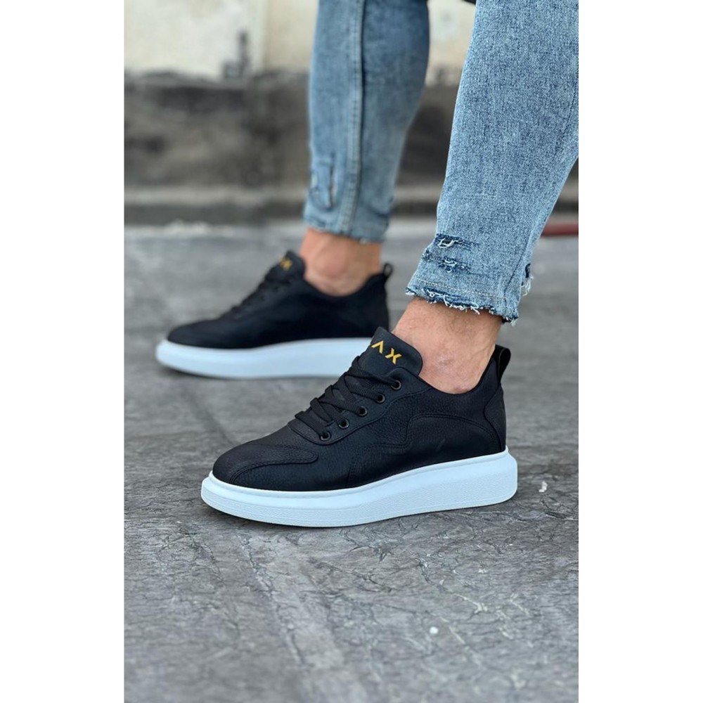K&A  KA301 Siyah Erkek Casual Ayakkabı