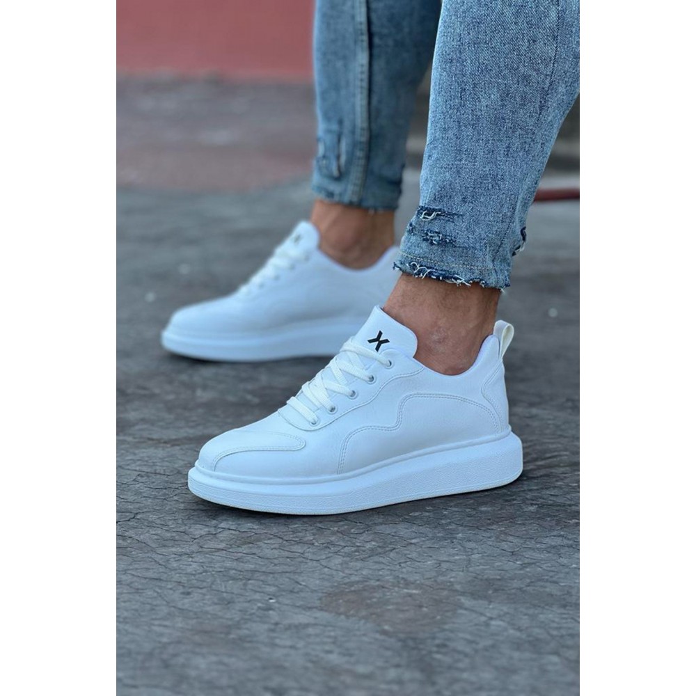 K&A  KA301 Beyaz Erkek Casual Ayakkabı