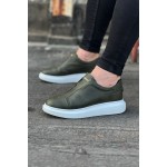 K&A  KA023 Haki Günlük Casual Erkek Ayakkabı