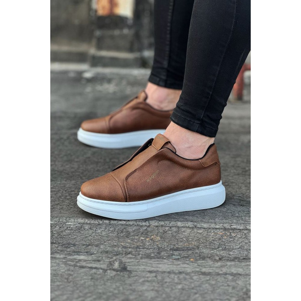 K&A  KA023 Taba Günlük Casual Erkek Ayakkabı
