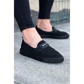 K&A  KA060 Kömür Triko Babet Erkek Casual Ayakkabı