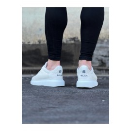 K&A  KA019 Beyaz Triko Erkek Casual Ayakkabı