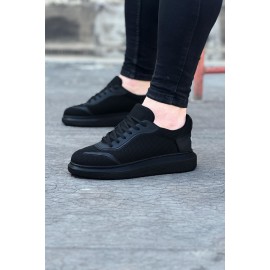 K&A  KA019 Kömür Triko Erkek Casual Ayakkabı