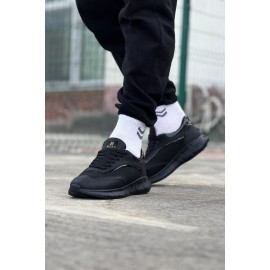 K&A  KA062 Kömür Triko Erkek Spor Ayakkabı