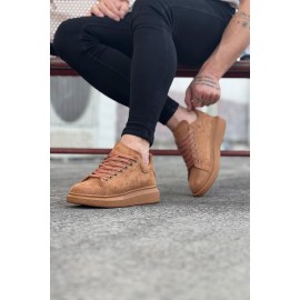 K&A  KA096 Taba Süet Günlük Erkek Casual Ayakkabı