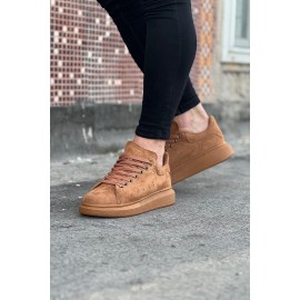 K&A  KA096 Taba Süet Günlük Erkek Casual Ayakkabı