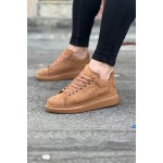 K&A  KA096 Taba Süet Günlük Erkek Casual Ayakkabı