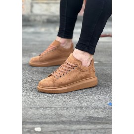 K&A  KA096 Taba Süet Günlük Erkek Casual Ayakkabı