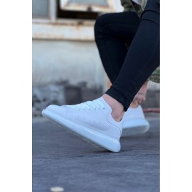 K&A  KA095 Beyaz Erkek Casual Ayakkabı