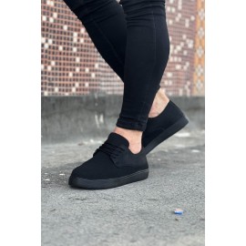 K&A  KA016 Kömür Triko Erkek Casual Ayakkabı