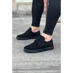 K&A  KA016 Kömür Triko Erkek Casual Ayakkabı