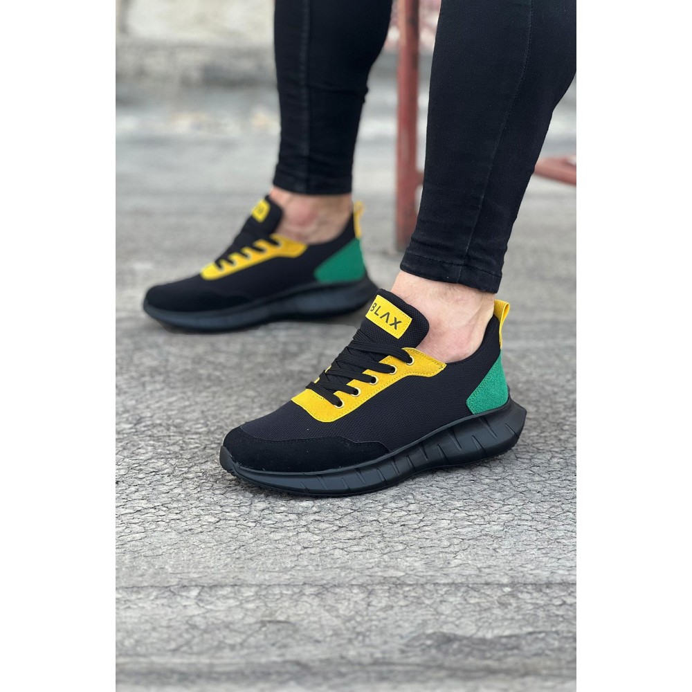 K&A  KA063 Kömür Füme Triko Erkek Spor Ayakkabı