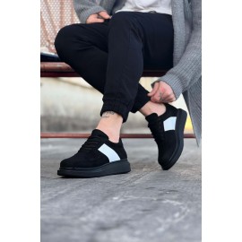 K&A  KA011 Kömür Süet Erkek Casual Ayakkabı