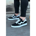 K&A  KA160 Siyah Erkek Casual Ayakkabı