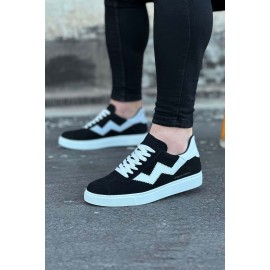 K&A  KA160 Siyah Erkek Casual Ayakkabı