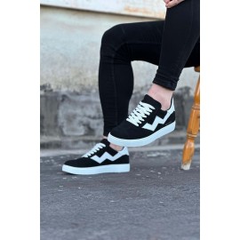 K&A  KA160 Siyah Erkek Casual Ayakkabı