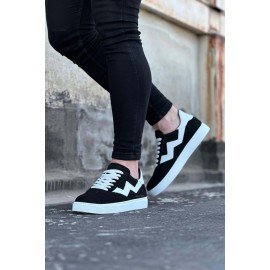 K&A  KA160 Siyah Erkek Casual Ayakkabı