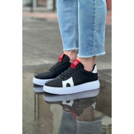 K&A  KA040 Siyah Erkek Casual Ayakkabı