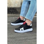 K&A  KA040 Siyah Erkek Casual Ayakkabı