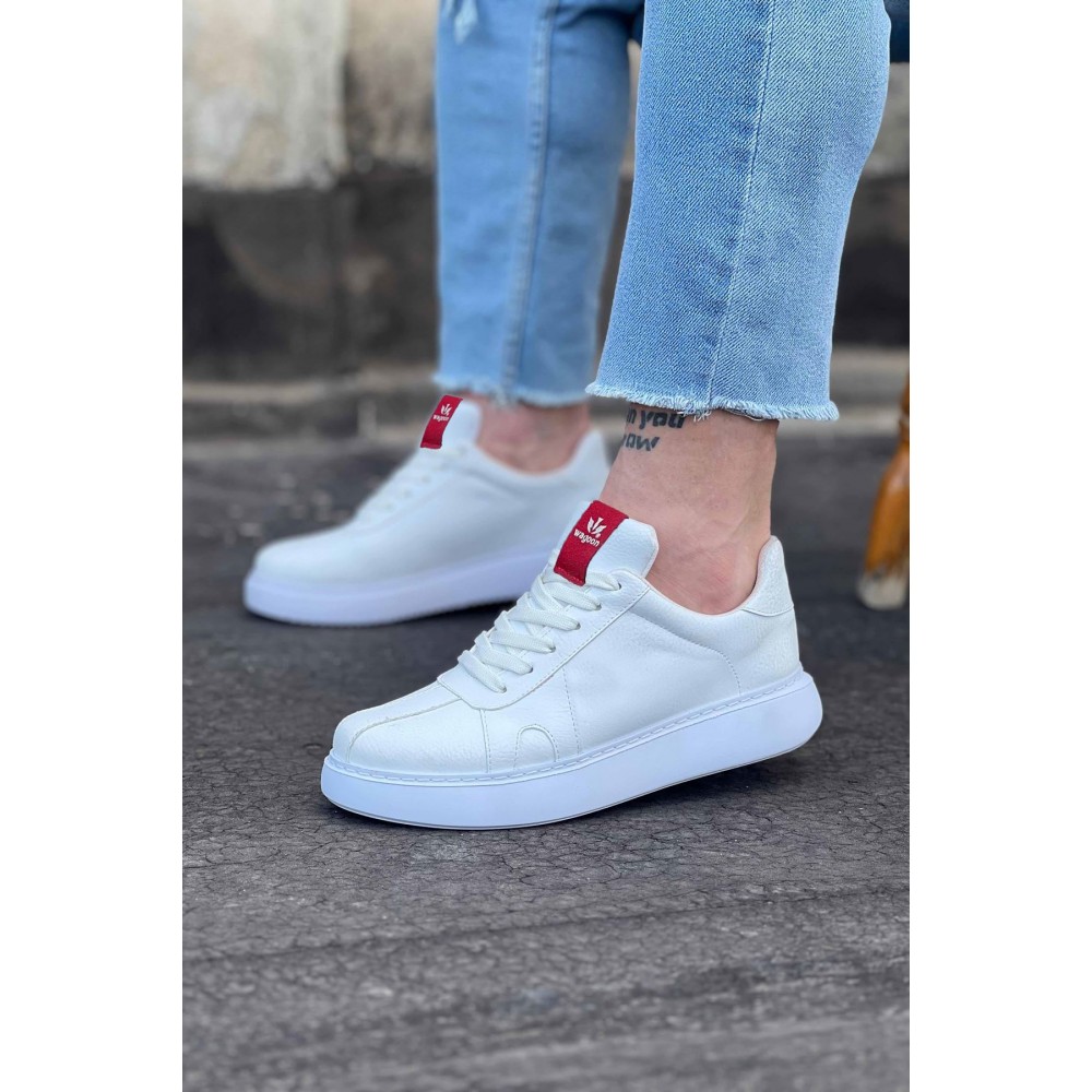 K&A  KA040 Beyaz Erkek Casual Ayakkabı