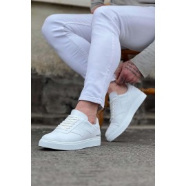 K&A  KA160 Beyaz Erkek Casual Ayakkabı