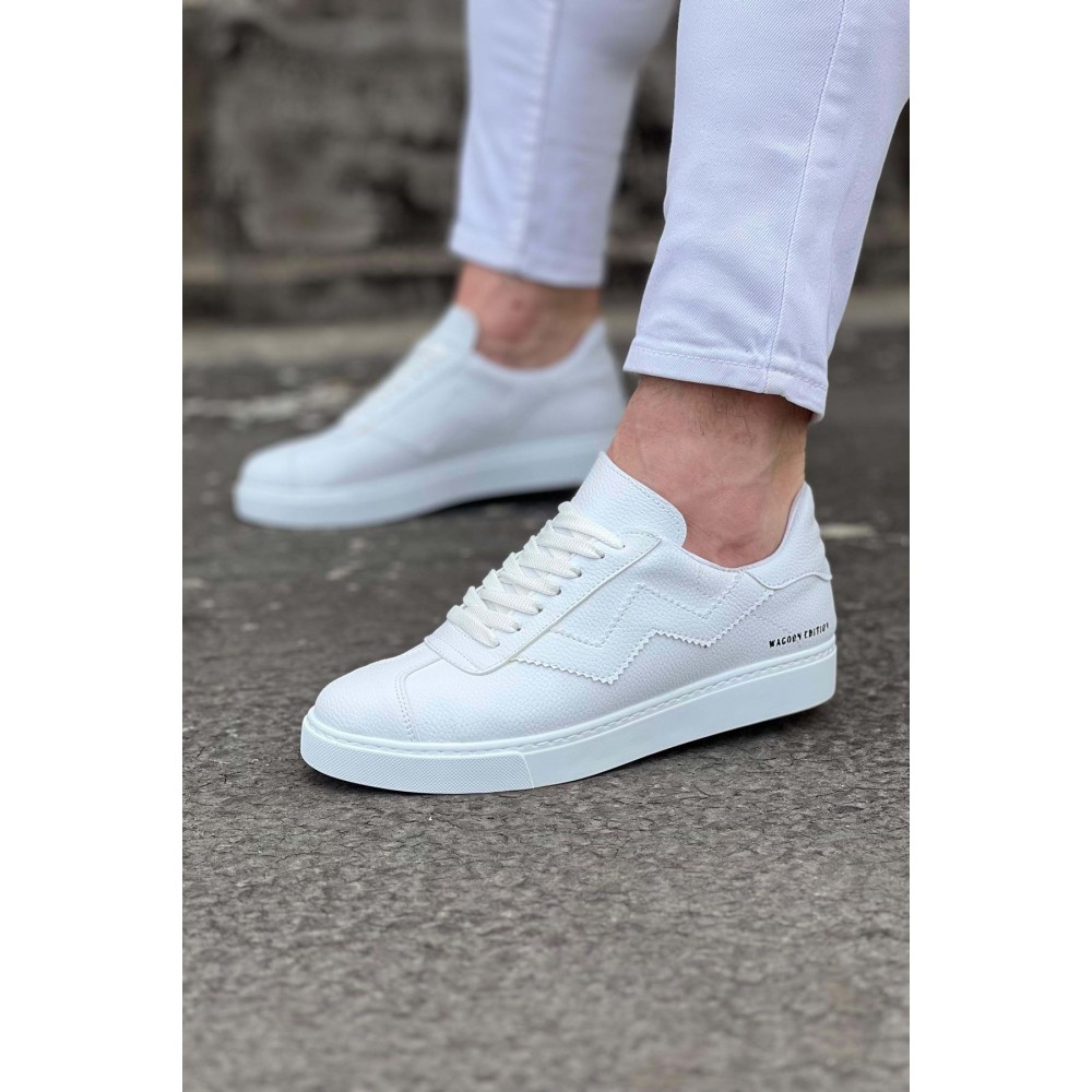 K&A  KA160 Beyaz Erkek Casual Ayakkabı