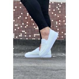 K&A  KA061 Beyaz Triko Babet Erkek Casual Ayakkabı