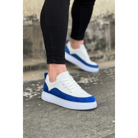 K&A  KA162 Beyaz Sax Ortopedik Taban Erkek Casual Ayakkabı