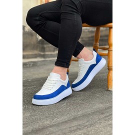 K&A  KA162 Beyaz Sax Ortopedik Taban Erkek Casual Ayakkabı